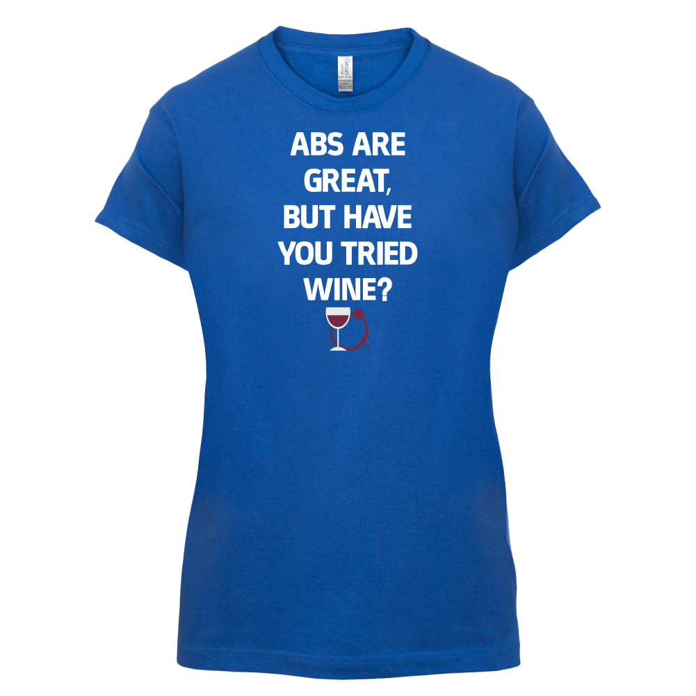 Abs Are Great, Wine T Shirt
