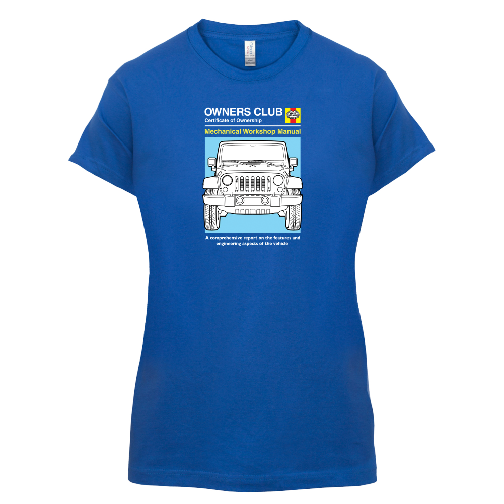Car Owners Manual Jeep T Shirt