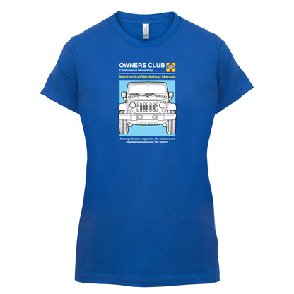 Car Owners Manual Jeep T Shirt