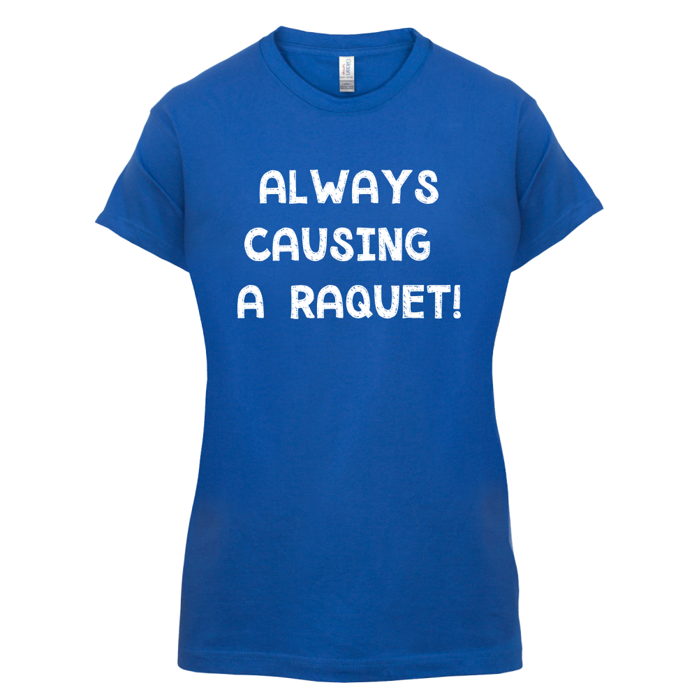 Causing A Raquet T Shirt