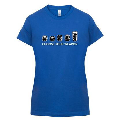 Choose your Weapon (Camera Lenses) T Shirt