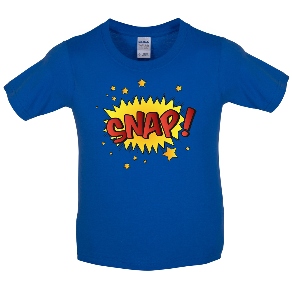 Snap! Word Art Kids T Shirt