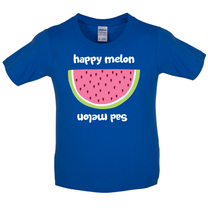 Happy Melon Sad Melon Kids T Shirt