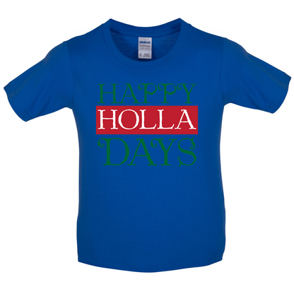Happy Holla Days Baby T Shirt