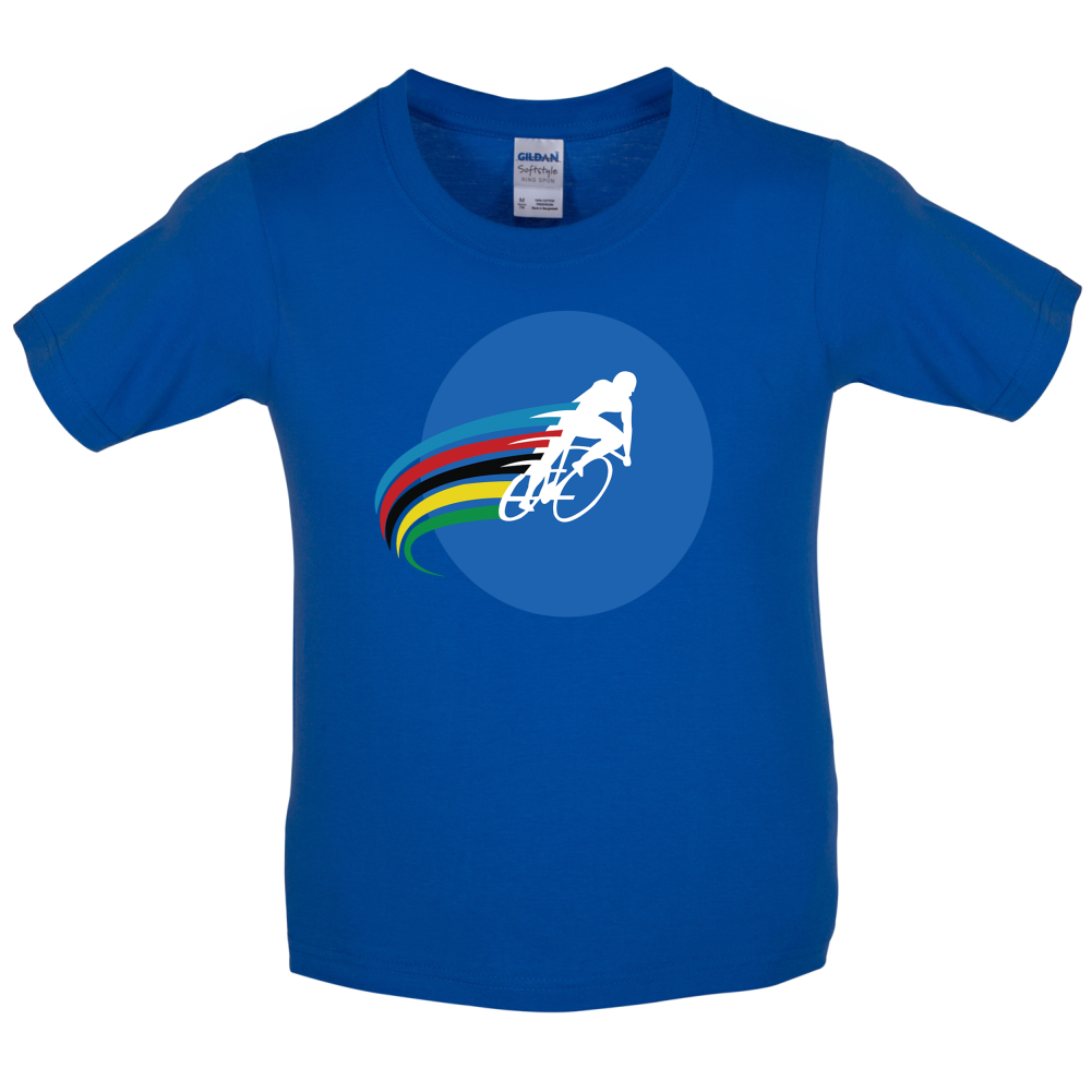 Cycling Stripes Kids T Shirt