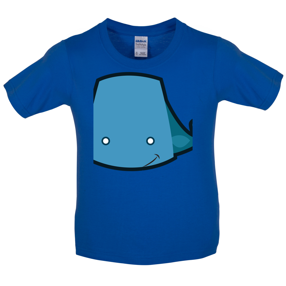 Cute Whale Kids T Shirt