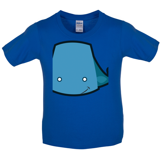 Cute Whale Kids T Shirt
