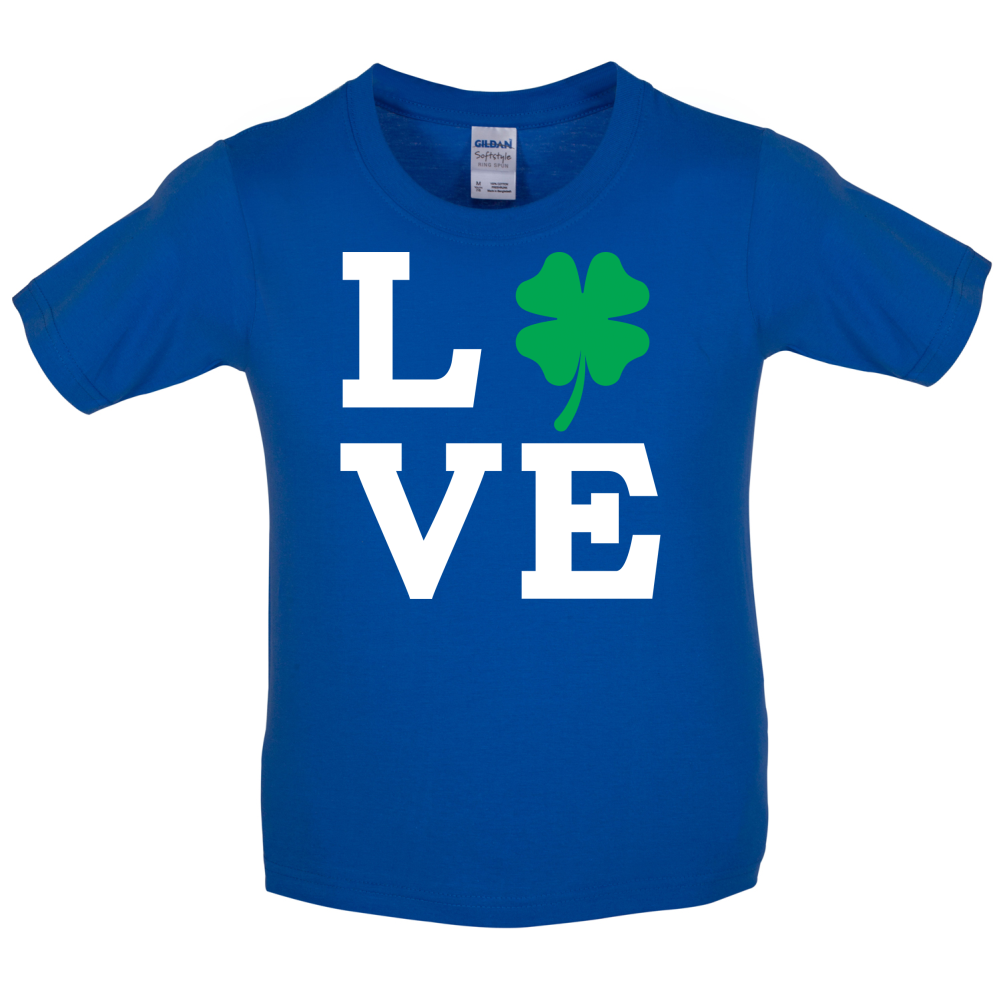 Clover Love Kids T Shirt