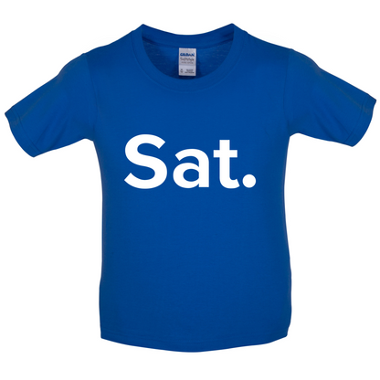 Weekday - Sat Kids T Shirt