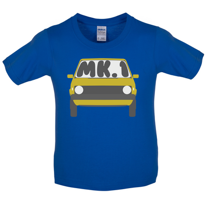 Golf MK1 - Bubble Kids T Shirt