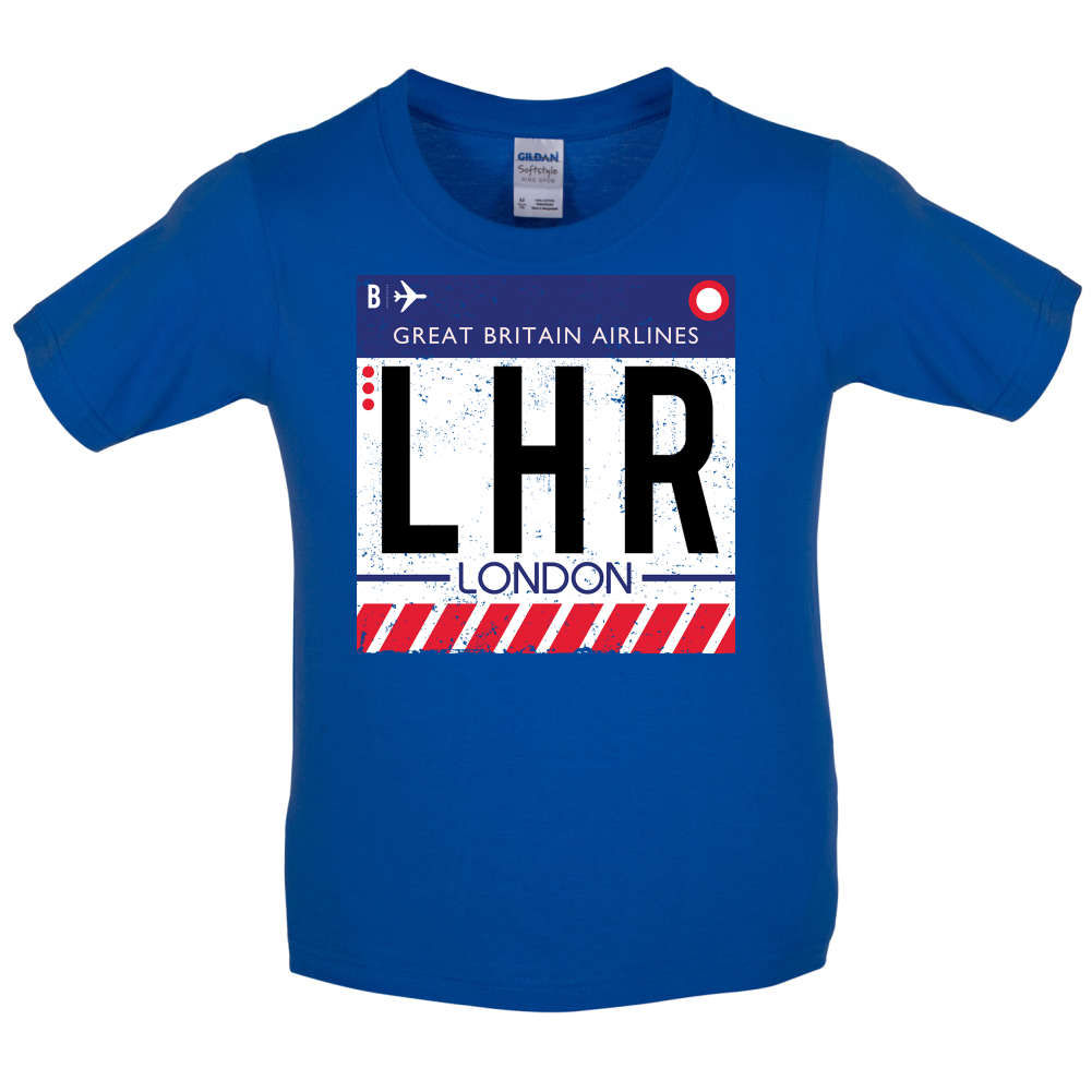 London Airport Kids T Shirt