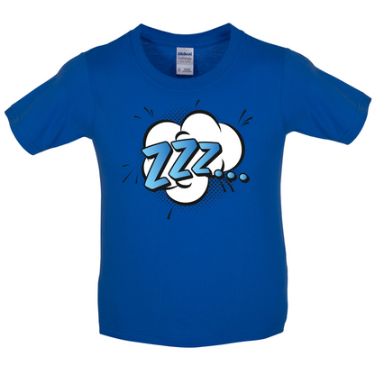 Zzz! Word Art Kids T Shirt