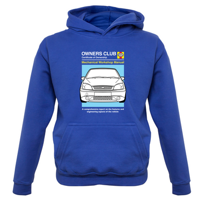 Car Owners Manual Ford Fiesta Kids T Shirt