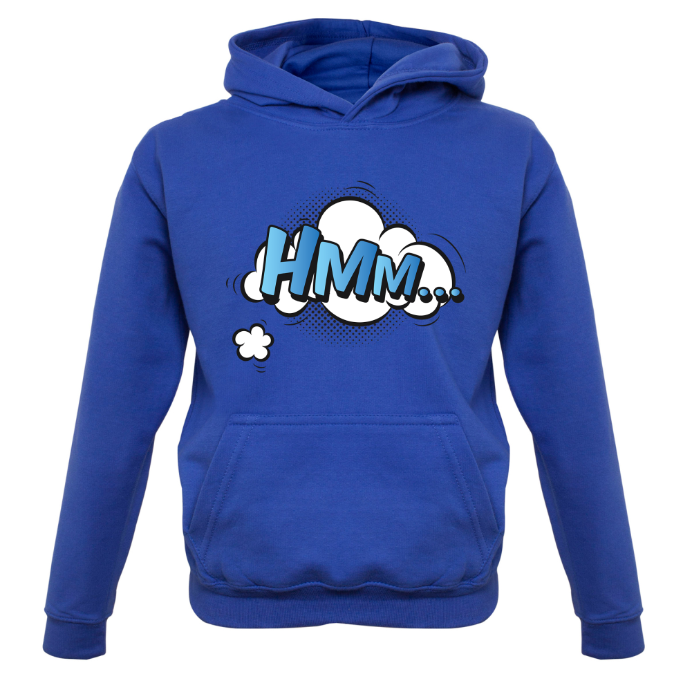 Hmm... Word Art Kids T Shirt