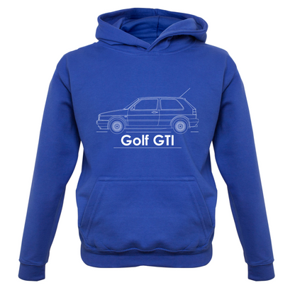 Side View Golf GTI MK2 Kids T Shirt
