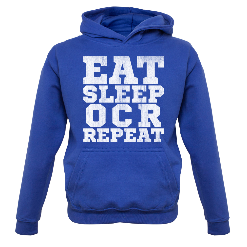 Eat Sleep OCR Repeat Kids T Shirt