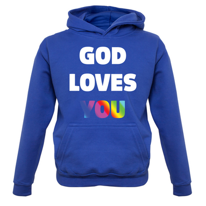 God Loves You Kids T Shirt