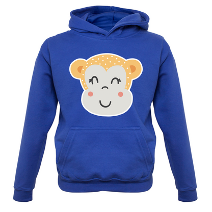 Smiley Face Monkey  Kids T Shirt