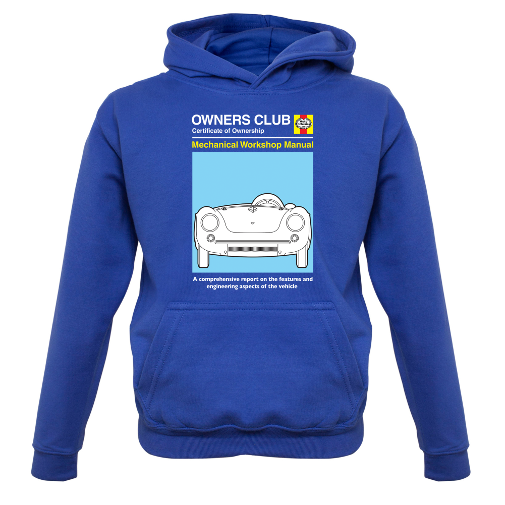 Car Owners Manual 550 Kids T Shirt