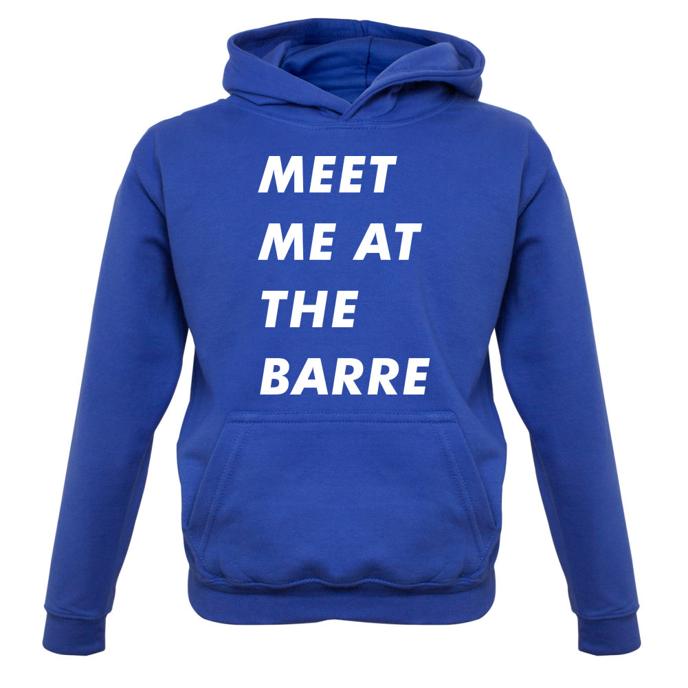 Meet Me At The Barre Kids T Shirt