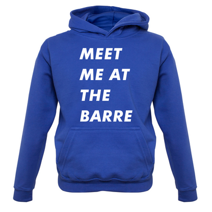 Meet Me At The Barre Kids T Shirt