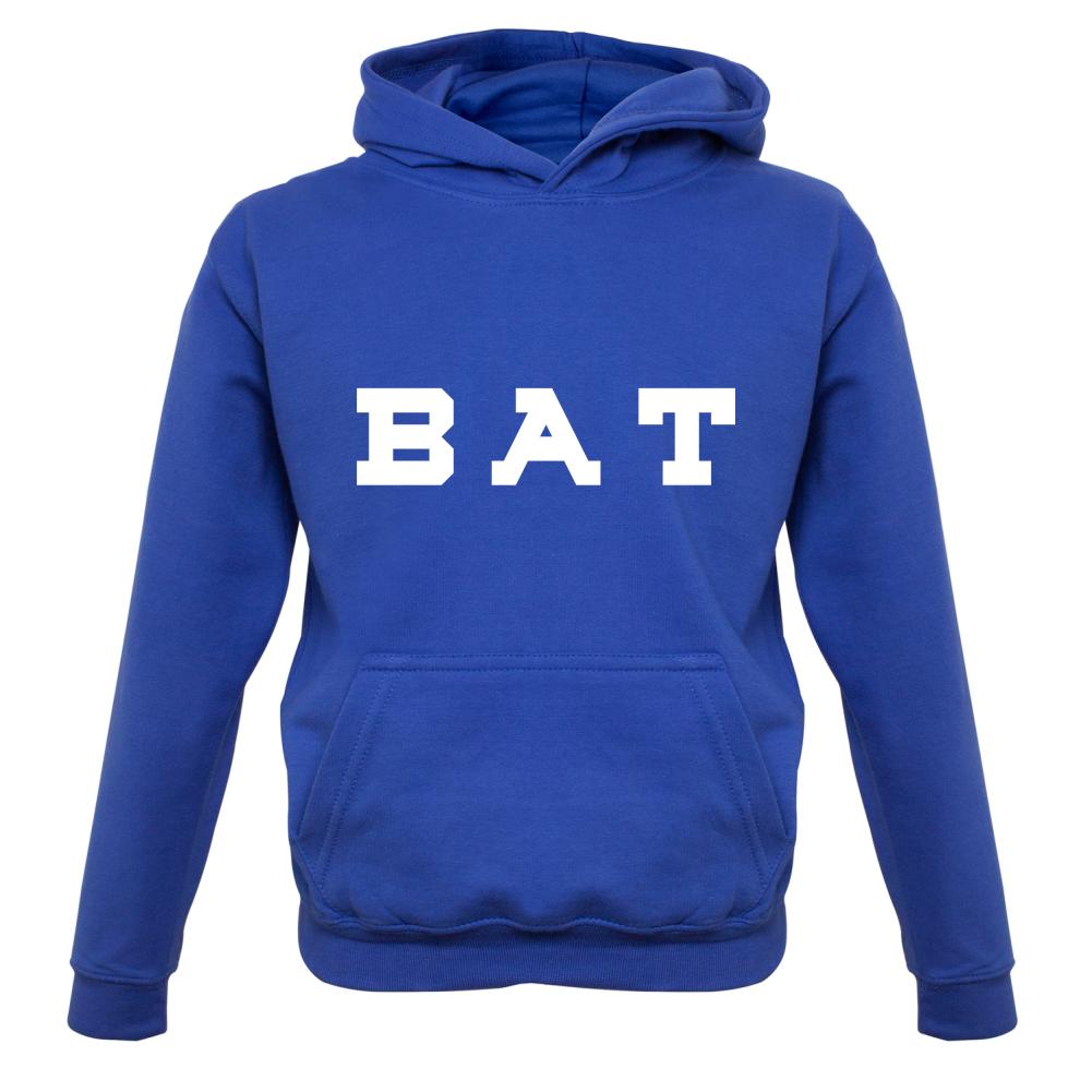 Justcie Bat College Style Kids T Shirt