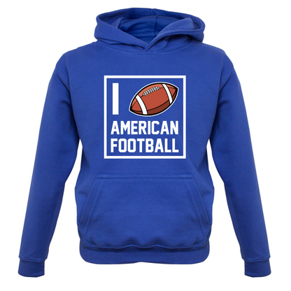 I Heart American Football Kids T Shirt