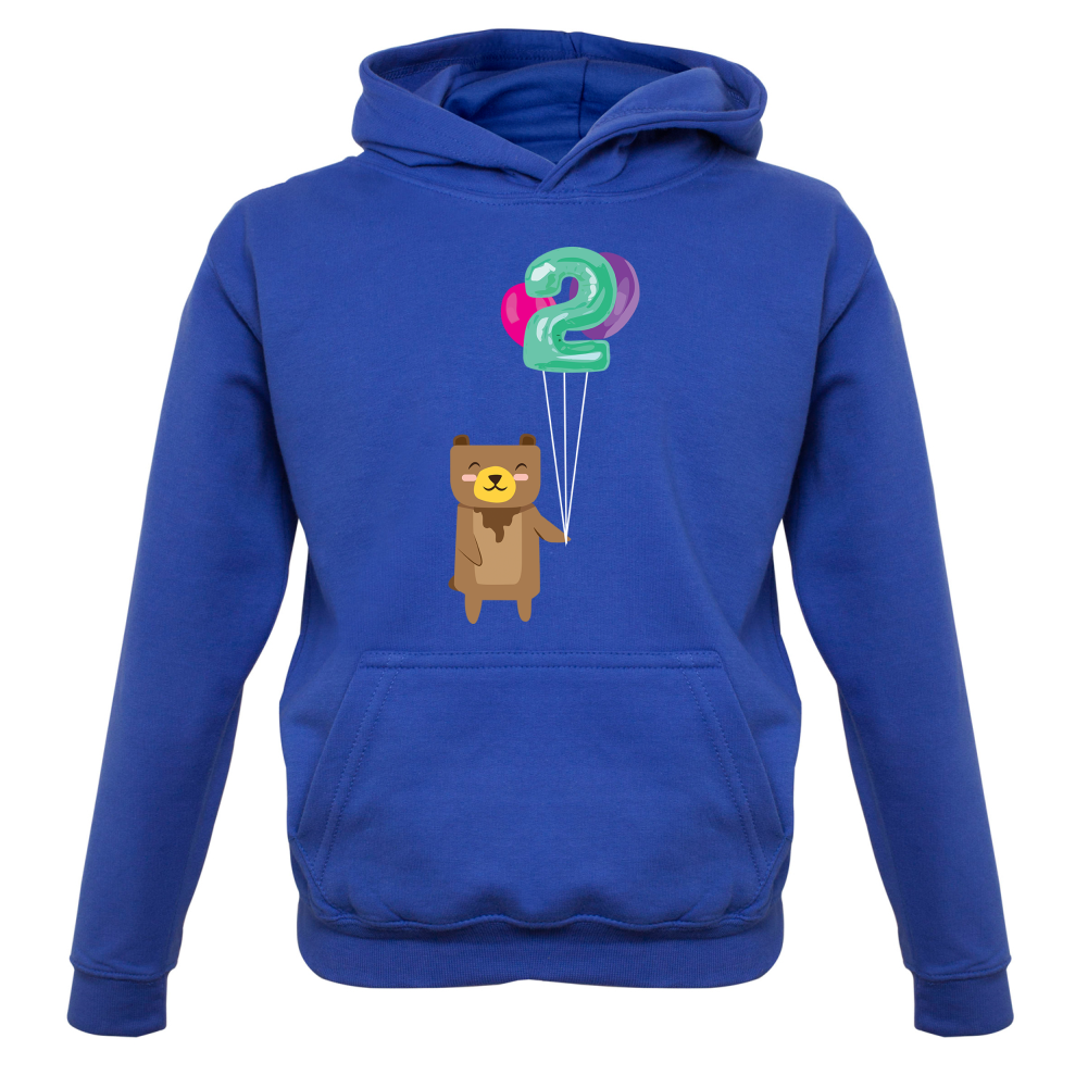 2nd Birthday Bear Kids T Shirt