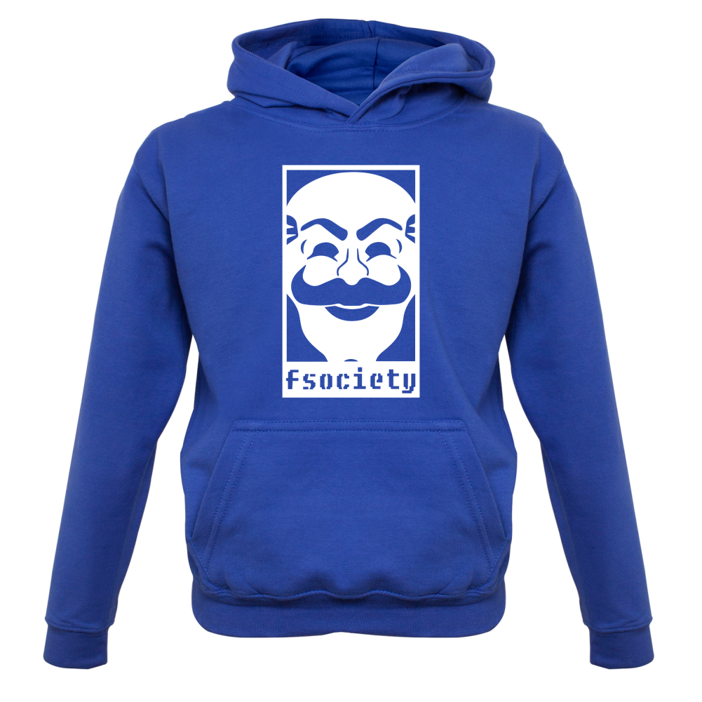 Fsociety Mask Kids T Shirt