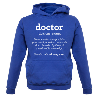 Definition Doctor Kids T Shirt