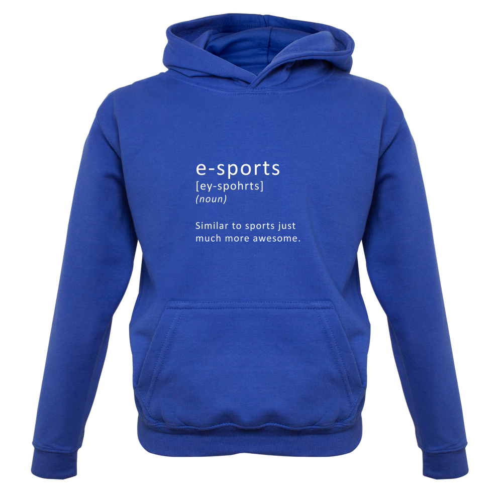 Funny Definition E-Sports Kids T Shirt
