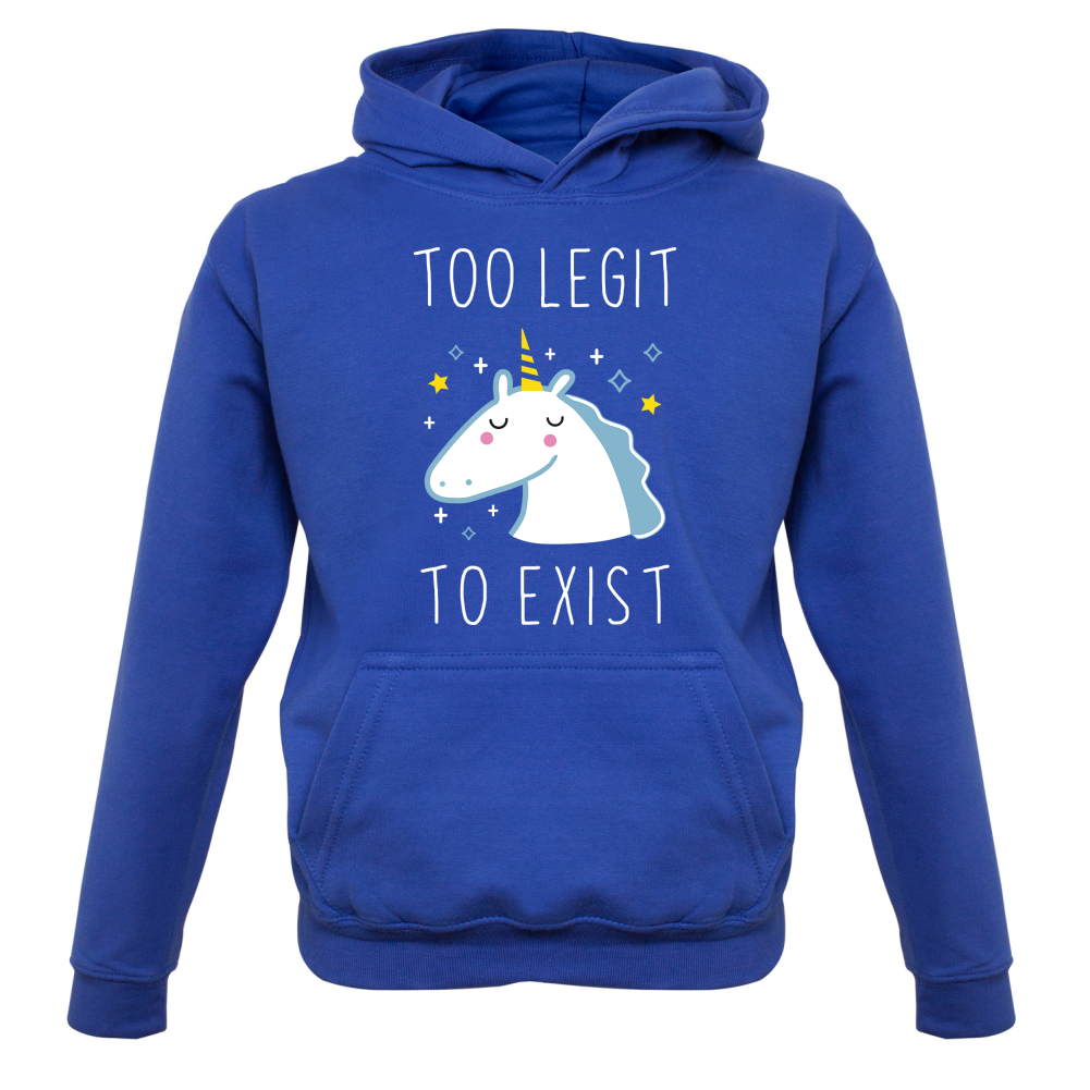 Too Legit To Exist Kids T Shirt