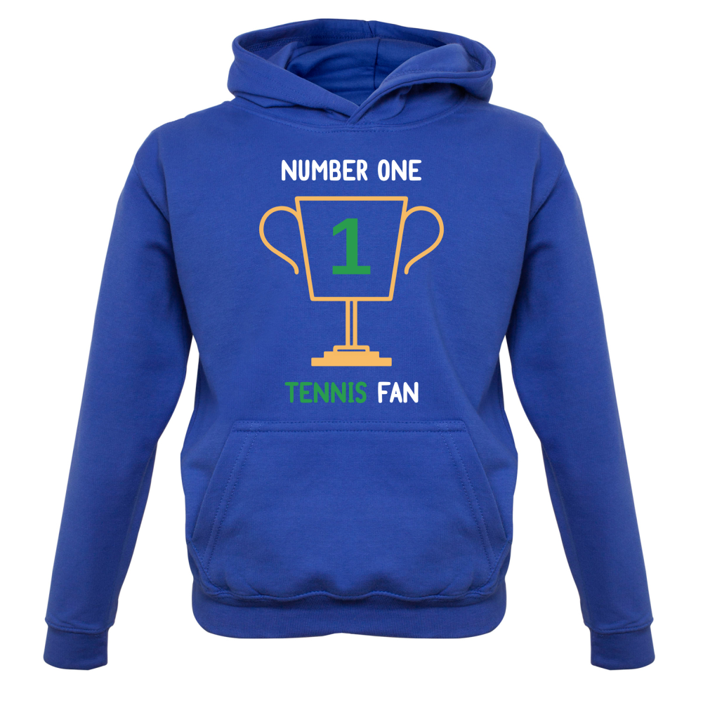 Number 1 Tennis Fan Kids T Shirt