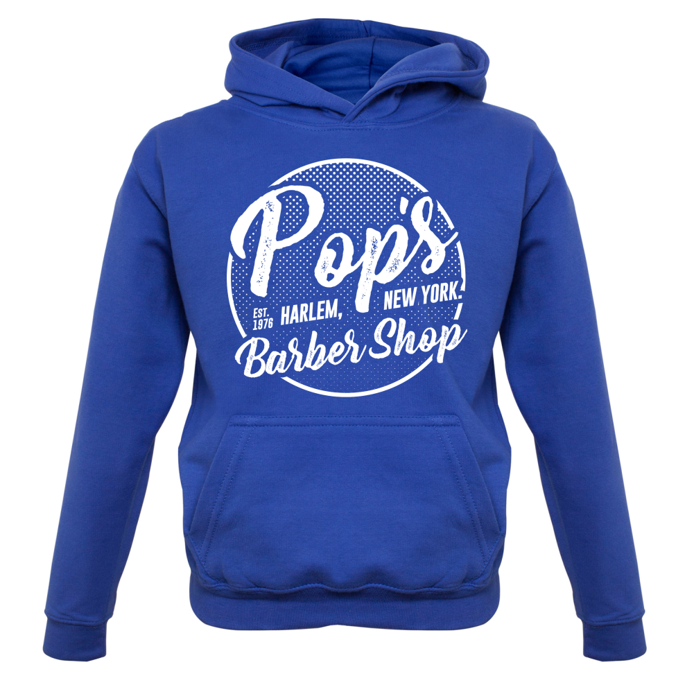 Pop's Barber Shop Kids T Shirt