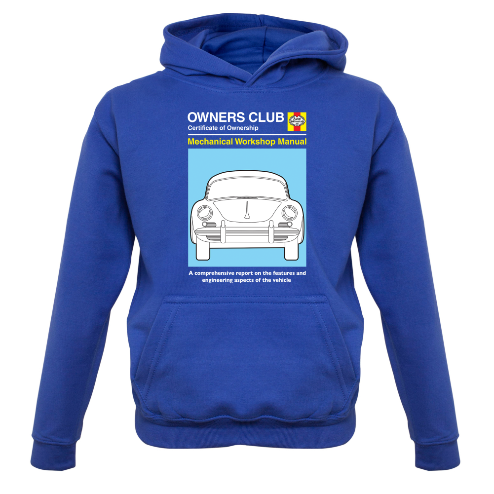 Car Owners Manual 356 Kids T Shirt