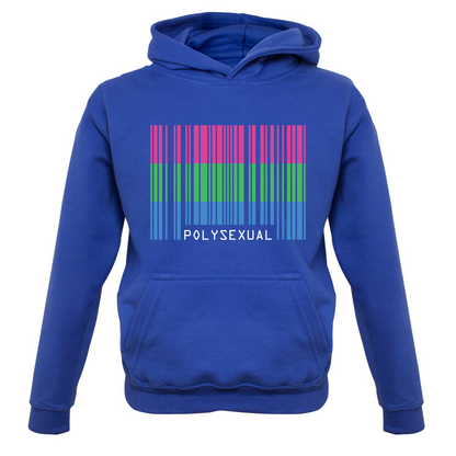 LGBT Barcode Flags - PolySexual Kids T Shirt