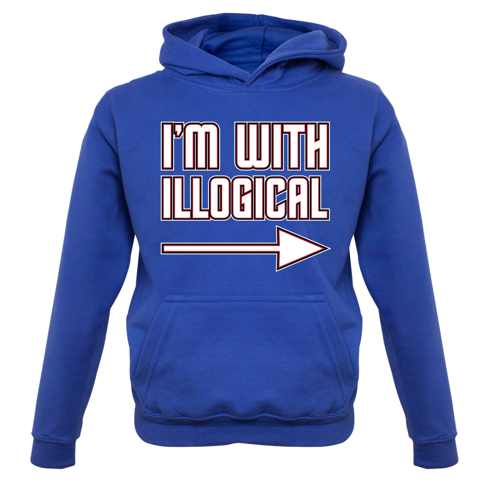 I'm With Illogical Kids T Shirt
