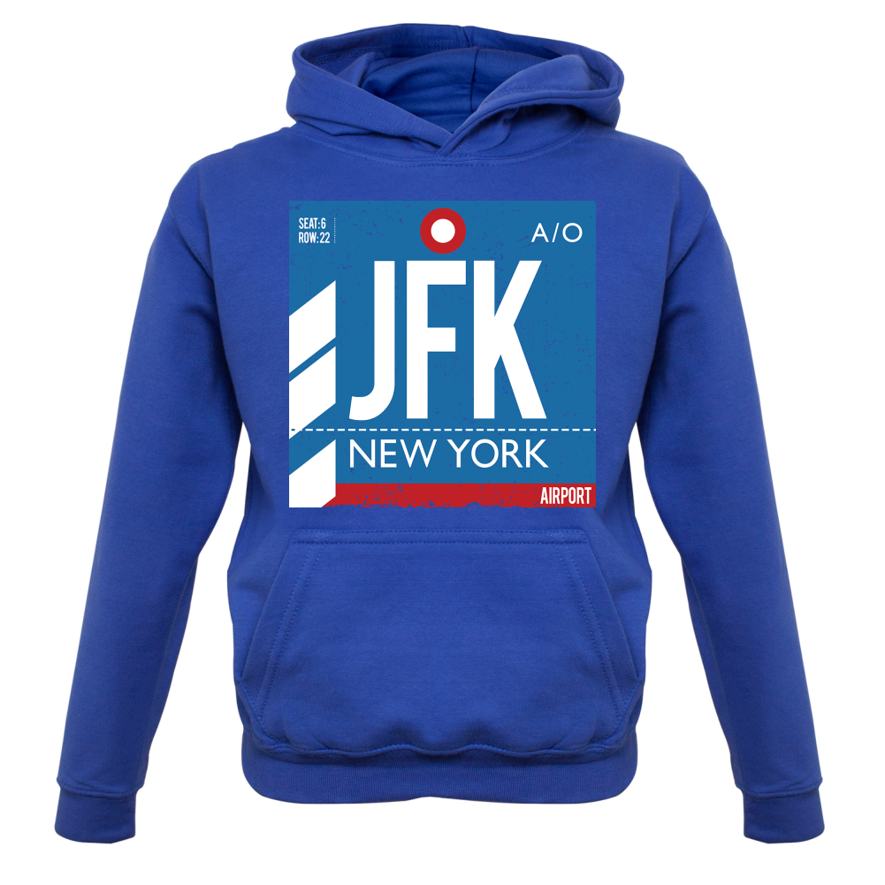 New York Airport Kids T Shirt