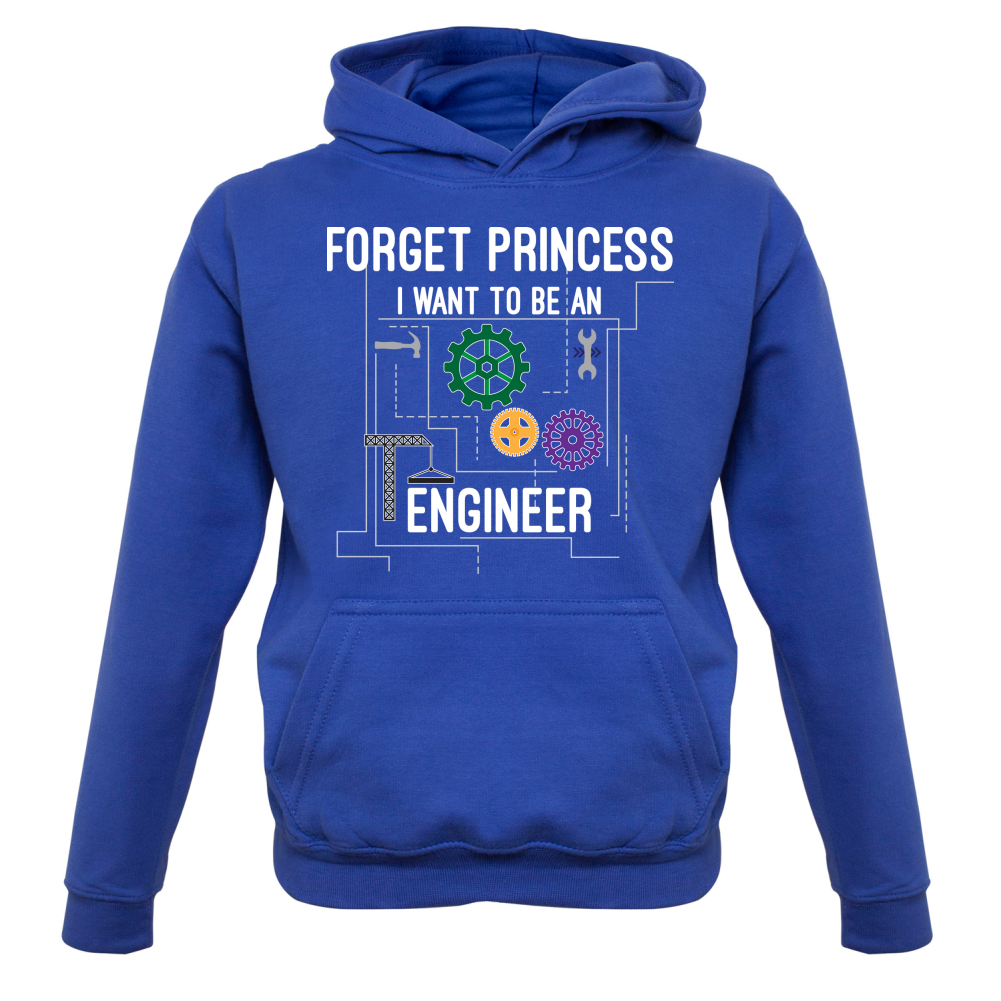 Forget Princess Engineer Kids T Shirt