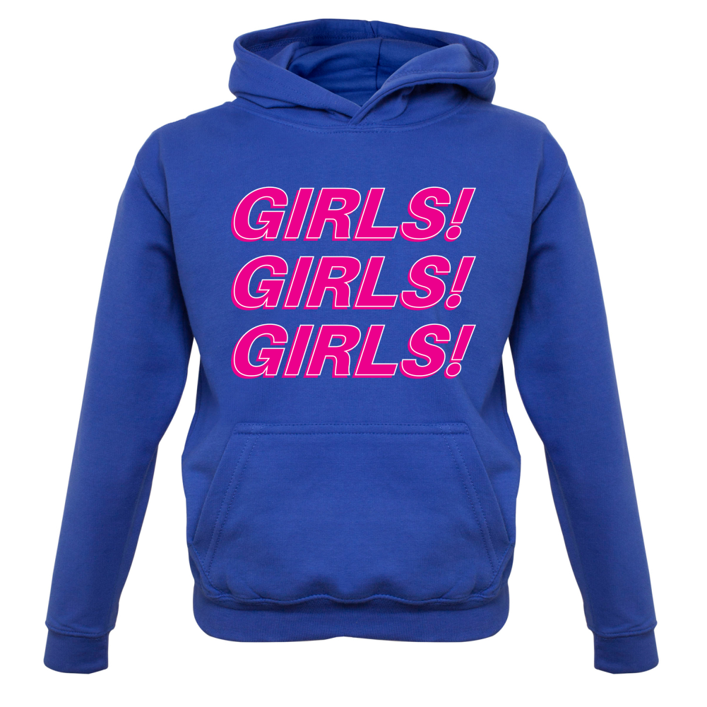 Girls Girls Girls Kids T Shirt