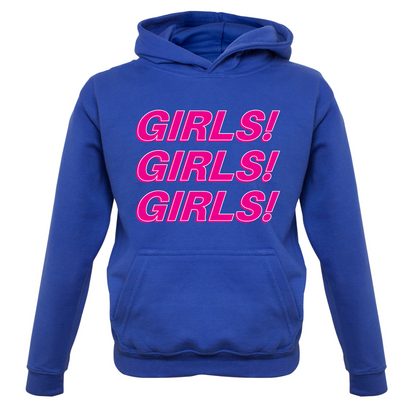 Girls Girls Girls Kids T Shirt