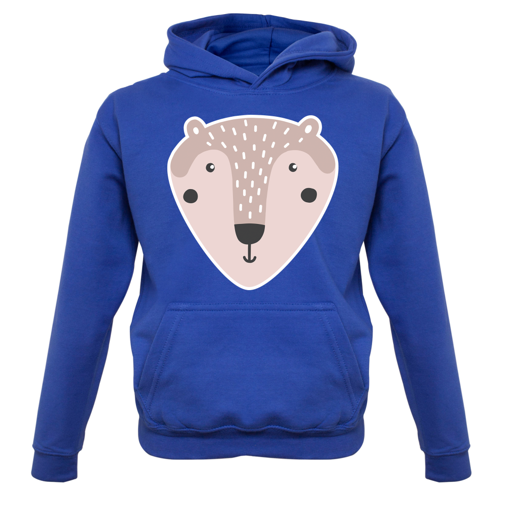 Smiley Face Mr Bear Kids T Shirt