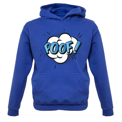 Poof! Word Art Kids T Shirt