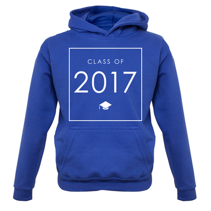 Class Of 2017 Box Kids T Shirt