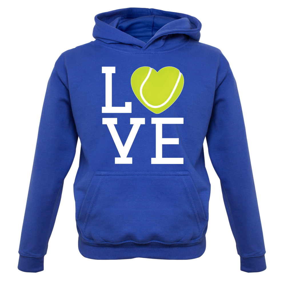 I Love Tennis Kids T Shirt
