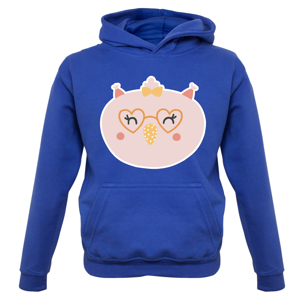 Smiley Face Chick Kids T Shirt