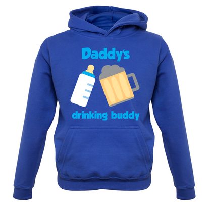 Daddy's Drinking Buddy Kids T Shirt