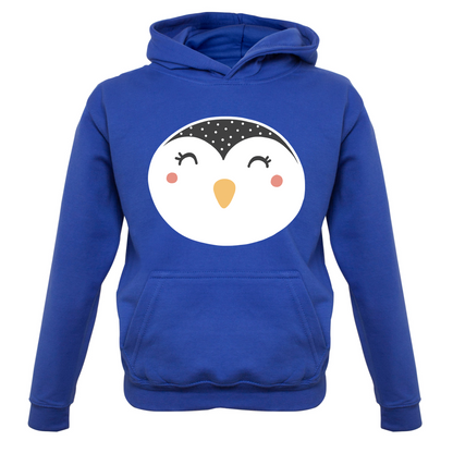 Smiley Face Penguin Kids T Shirt