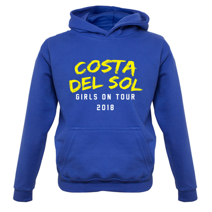 Girls On Tour Costa Del Sol Kids T Shirt