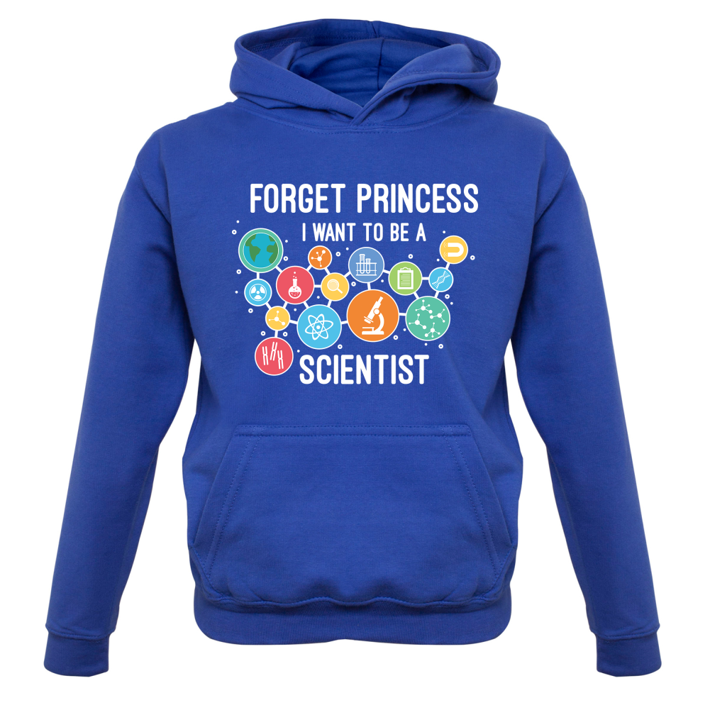 Forget Princess Scientist Kids T Shirt